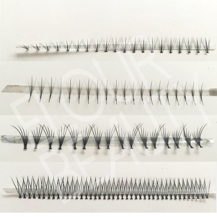 Wholesale individual flare eyelash extension blooming volume ED102